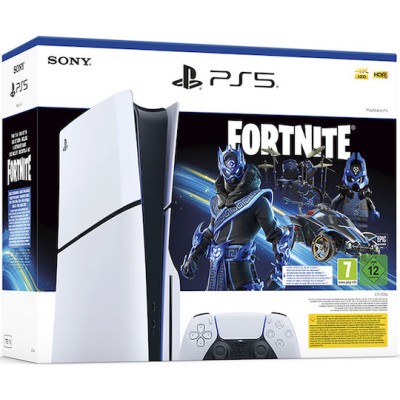 Sony Playstation 5 Slim Fortnite Cobalt Star Bundle